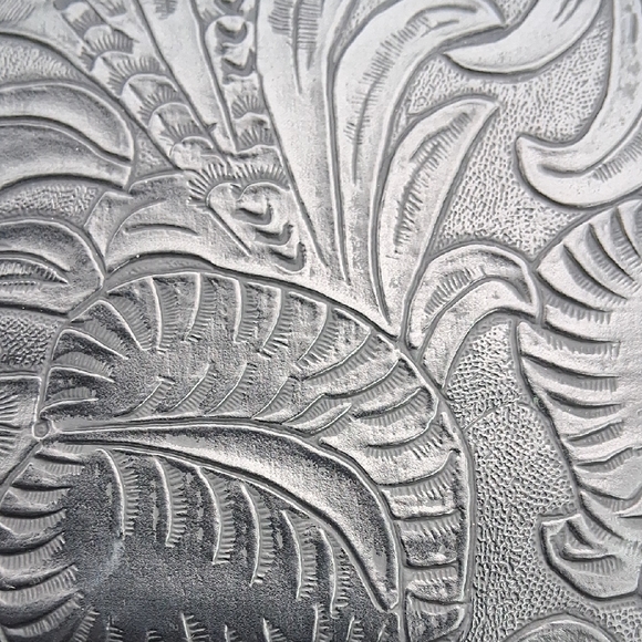 Black and Silver Embellished Women's Clutch - Picture 4 of 5